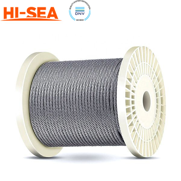 6×31WS Galvanized Multiple-strand Steel Wire Rope for Hoisting 